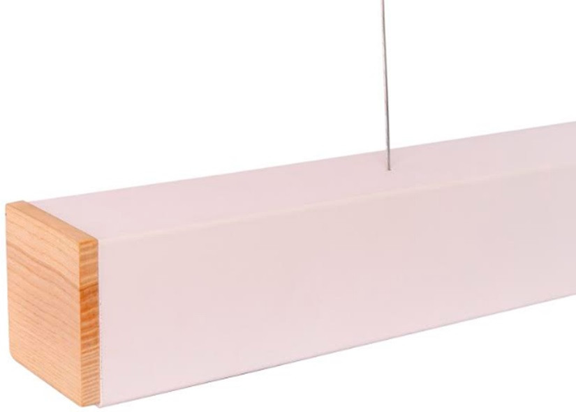 Turman Lite 1500+WOOD 44W 4400Lm світлодіодний світильник лінійний з дерев'яними торцями