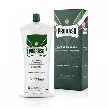 Крем для гоління Proraso Green Shaving Cream 500 мл