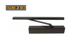 Доводчик дверей Geze TS 5000 ковзна тяга (EN 2-6), чорний.