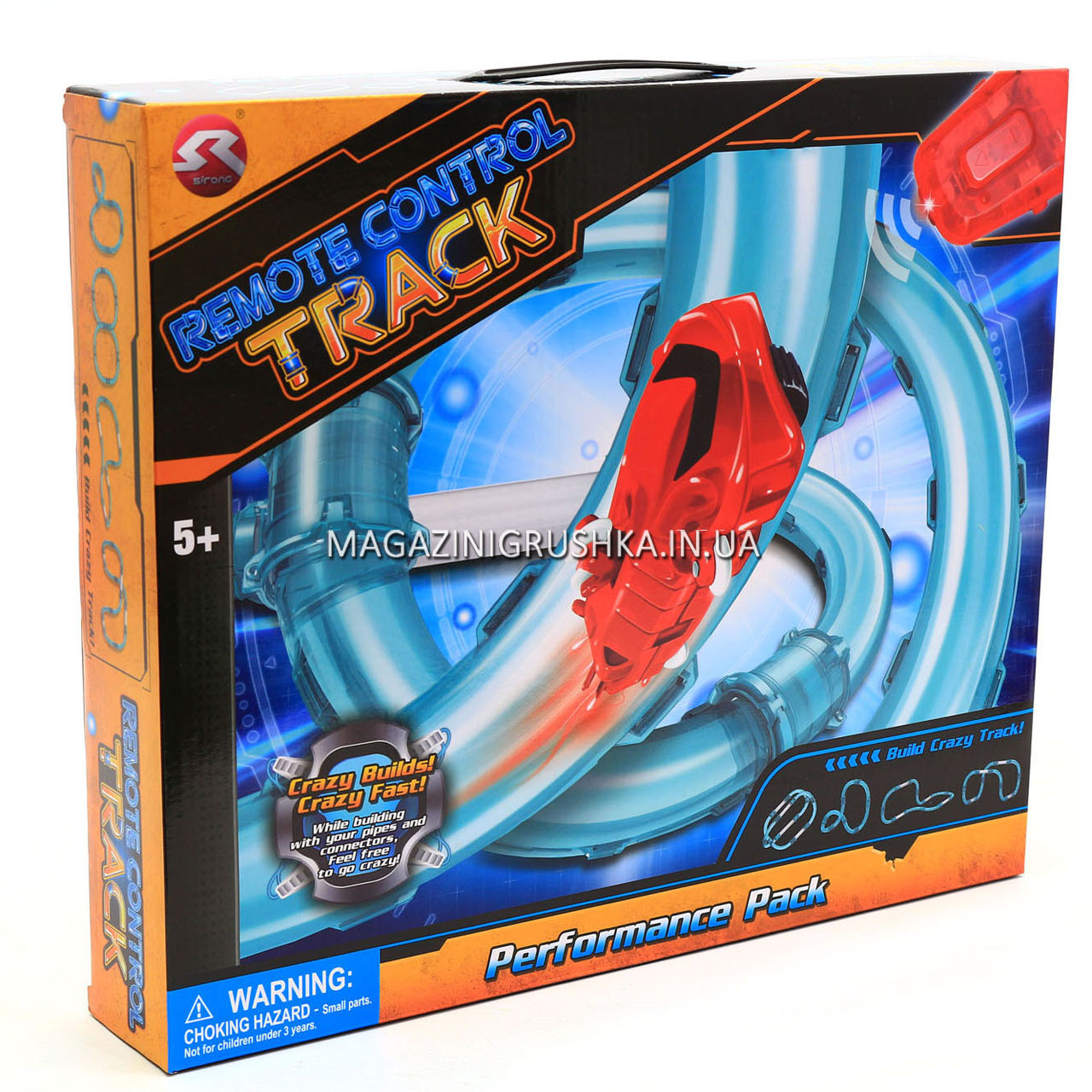 Ігровий набір Гоночний трек по водопровідних трубах на р/у +1 машинка YS 999, фото 1