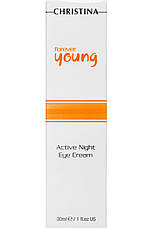 CHRISTINA Forever Young Active Night Eye Cream — Нічний крем для зони навколо очей, 30 мл, фото 3