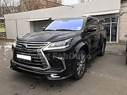 Обвес Lexus LX 570 2016 Wald покраска и установка. 