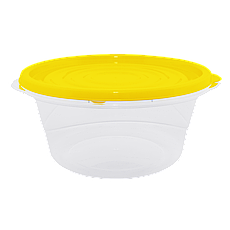 Набір контейнерів для харчових продуктів "Омега" круглих 0,44 л. (3 шт.), фото 6