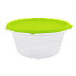 Набір контейнерів для харчових продуктів "Омега" круглих 0,44 л. (3 шт.), фото 7