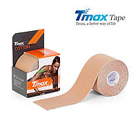 Кинезио тейп Tmax Cotton Tape 5cm X 5m (бежевый)