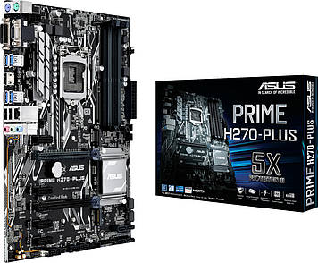 Материнська плата ASUS PRIME H270-PLUS Intel H270, s1151, ATX