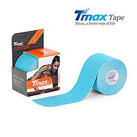 Кинезио тейп Tmax Cotton Tape 5cm X 5m (голубой)