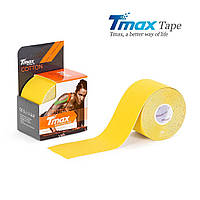 Кінезіотейп Tmax Cotton Tape 5cm X 5m (жовтий)