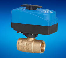 Кран кульовий з електроприводом