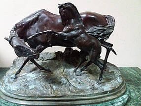 Скульптура Коня 19 століття Німеччина