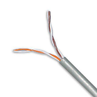 Кабель UTP 2пары (0,5 мм) мідь, сірий, 305м/бухта