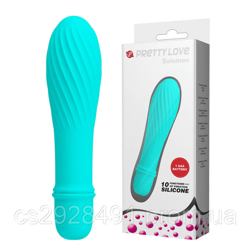 Вібратор Pretty Love Solomon Vibrator Blue
