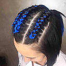💙 Канекалон синій для зачісок яскравий однотонний 💙, фото 5