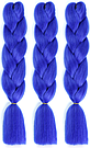 💙 Канекалон синій для зачісок яскравий однотонний 💙, фото 6