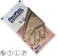Перчатки PROFEEL EXTRA PROTECTION хирургические ортопедические, травматологические, коричневые