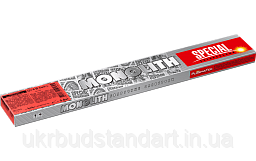 Електроди по чавуну ЦЧ-4 ТМ MONOLITH ф 3 мм (1 кг) (для зварювання чавуну)