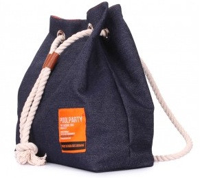 Рюкзак  POOLPARTY pack-jeans 14 л синий, фото 1