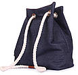 Рюкзак  POOLPARTY pack-jeans 14 л синий, фото 3