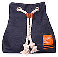 Рюкзак  POOLPARTY pack-jeans 14 л синий, фото 2