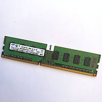 Оперативная память Samsung DDR3 2Gb 1333MHz PC3 10600U CL9 Б/У