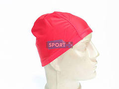 Шапочка для плавання тканинна безрозмірна AL -1117 (Червона)