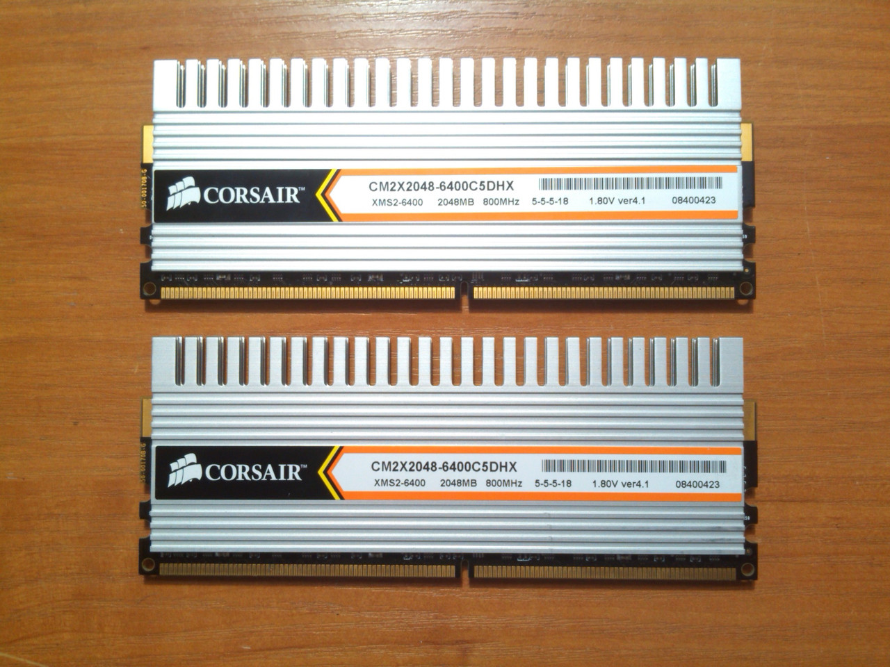 Пара Corsair DDR2 4GB 800MHz PC2-6400 під Intel та AMD Гарантія!