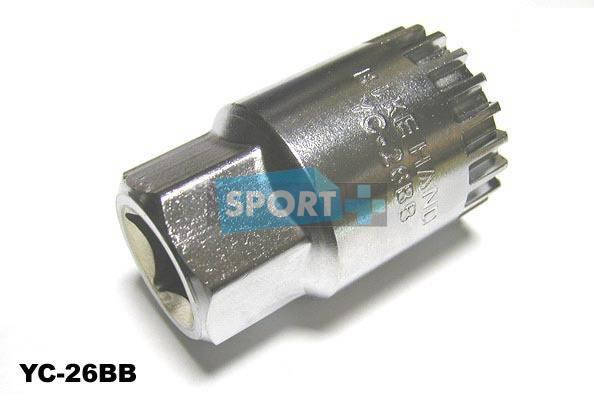 Ключ Зйомник каретки Kenli KL-9706B для Shimano CARTIDGE B. B. та ISIS, фото 1