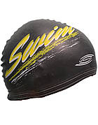 Шапочка для плавання - ТН (Чорна)