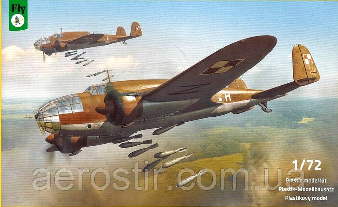 PZL.37B - Łoś B 1/72 FLY 72042