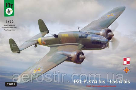 PZL.37A bis - Łoś A bis 1/72 FLY 72041