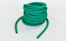 Джгут еластичний трубчастий спортивний FI-6253-3 (латекс, d-5 x 10мм, l-100см, зелений)