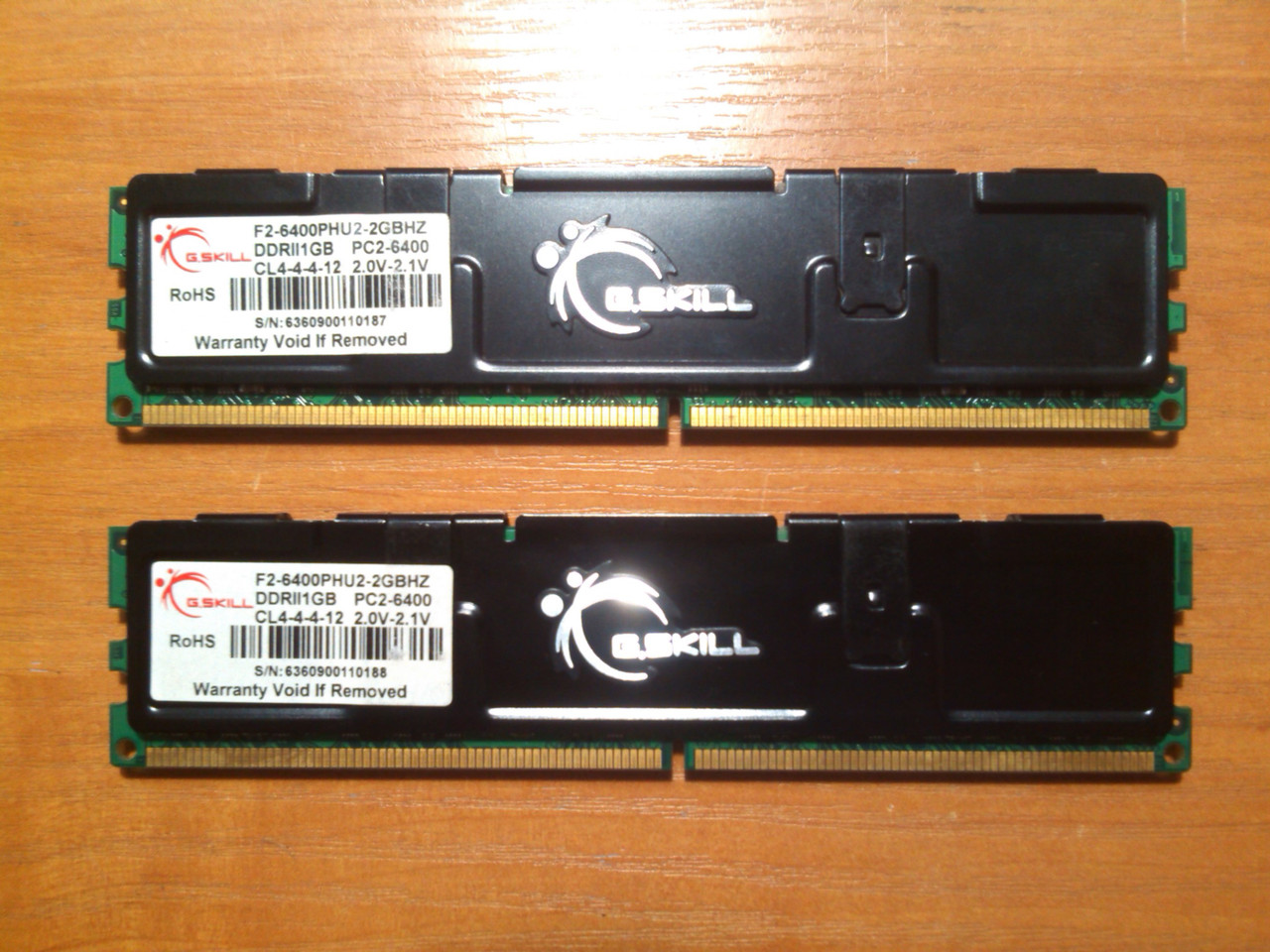 Пара G.SKILL DDR2 2GB 800MHz PC2-6400 під Intel та AMD Гарантія!