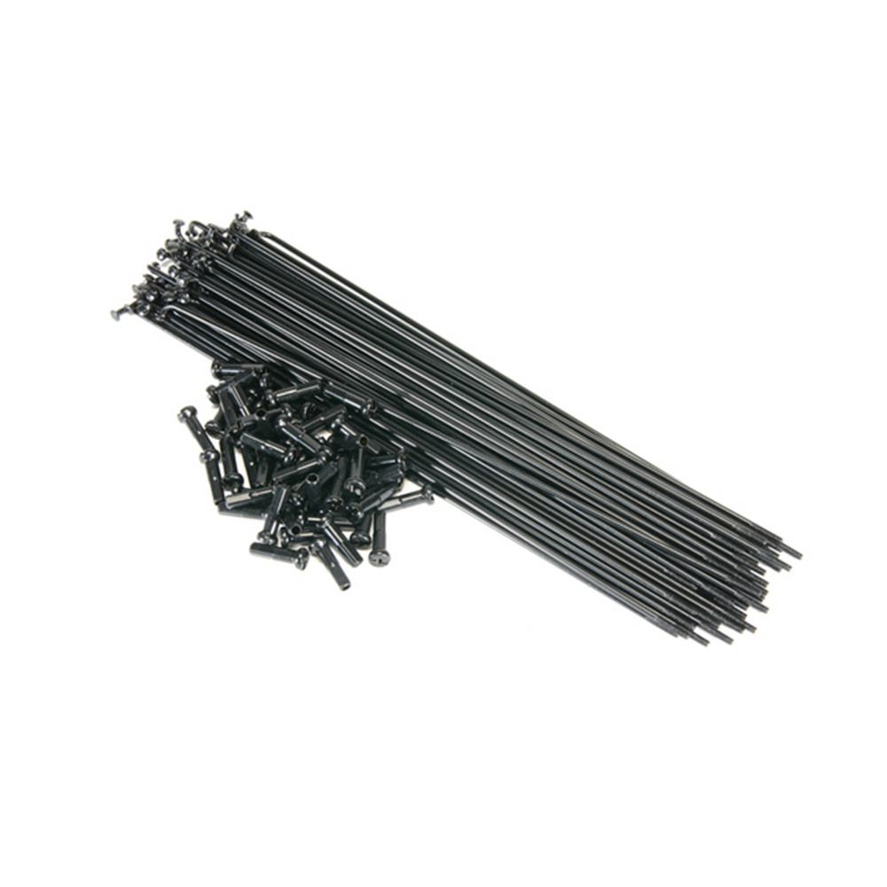Спиця Primo Forged (29-620) 182мм, 50шт, black nipples, чорні
