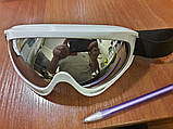 Гірськолижні окуляри захист від uv лижна маска , окуляри мото, фото 5
