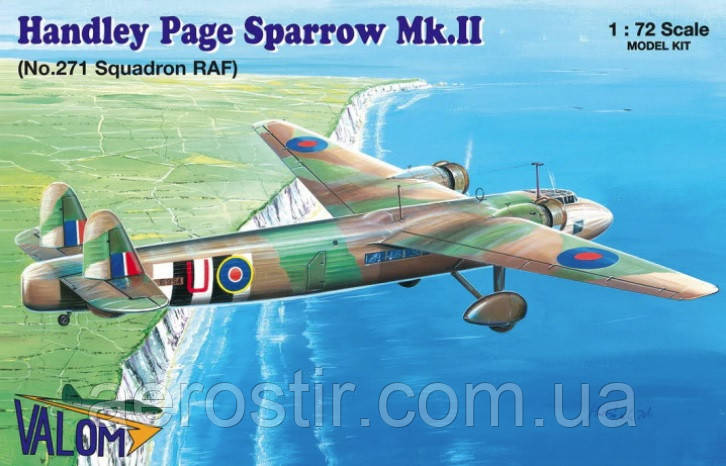 Handley-Page Sparrow Mk.II (No.271 Squadron RAF) 1/72 Valom 72117