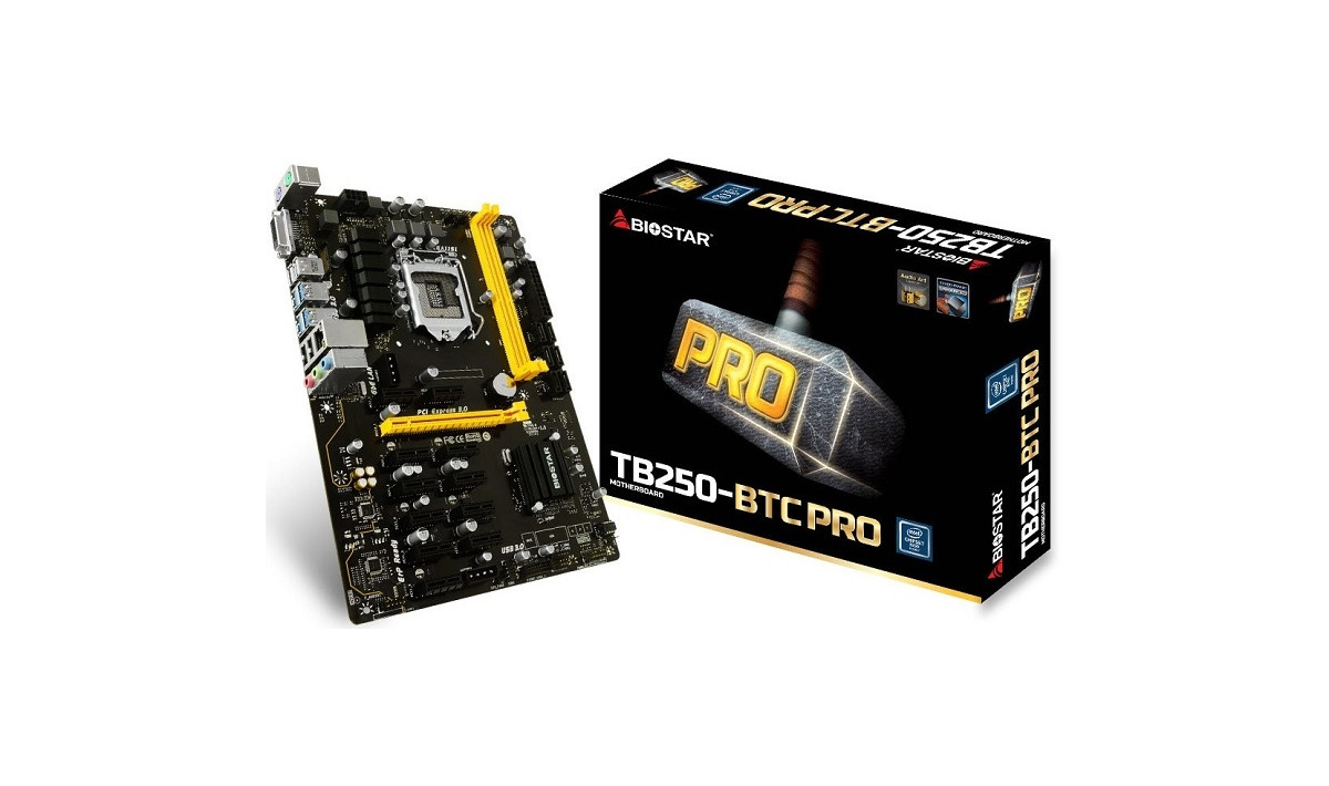 Материнська плата Biostar TB250-BTC PRO Intel B250, s1151, ATX