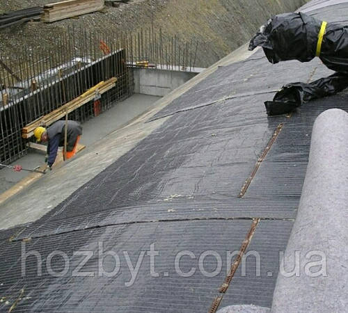 Плёнка полиэтиленовая чёрная, 200мкм, 3м/50м. (строительная, для мульчирования, под бетон и стяжку) - фото 4 - id-p869217248
