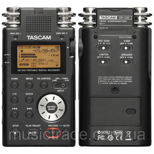 Рекордер Tascam DR100