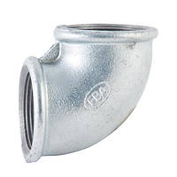 Чавунний кут 1 1/2" внутрішні різі