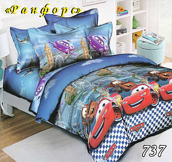 Полуторна постільна білизна Тет-@-Тет 737
