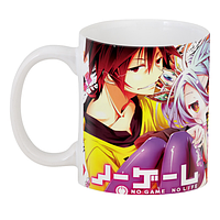 Кружка Без игры жизни нет No Game No Life NGNL 02.01