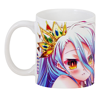 Кружка Без игры жизни нет No Game No Life NGNL 02.02