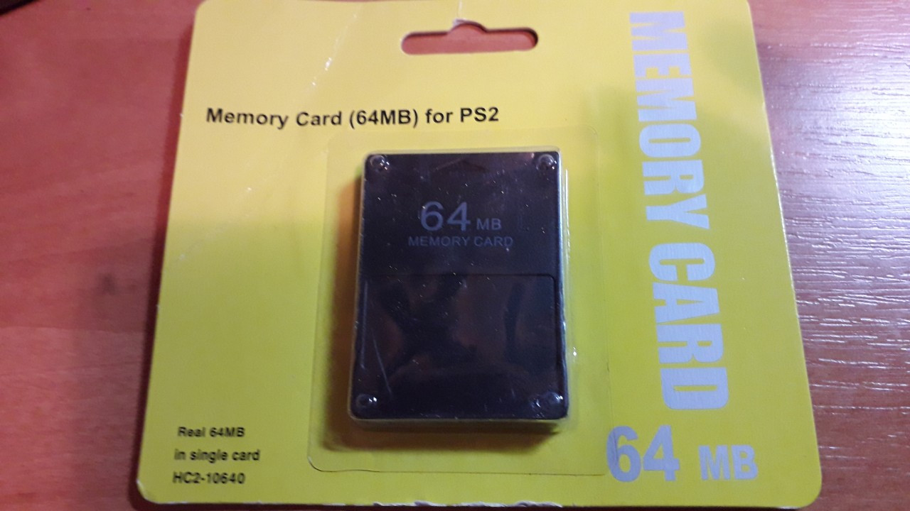 Картка пам'яті 64Mb Memory card для приставки Sony Playstation 2