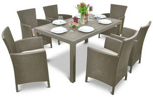 Набір садових меблів VERONA 6+1 Угорщина