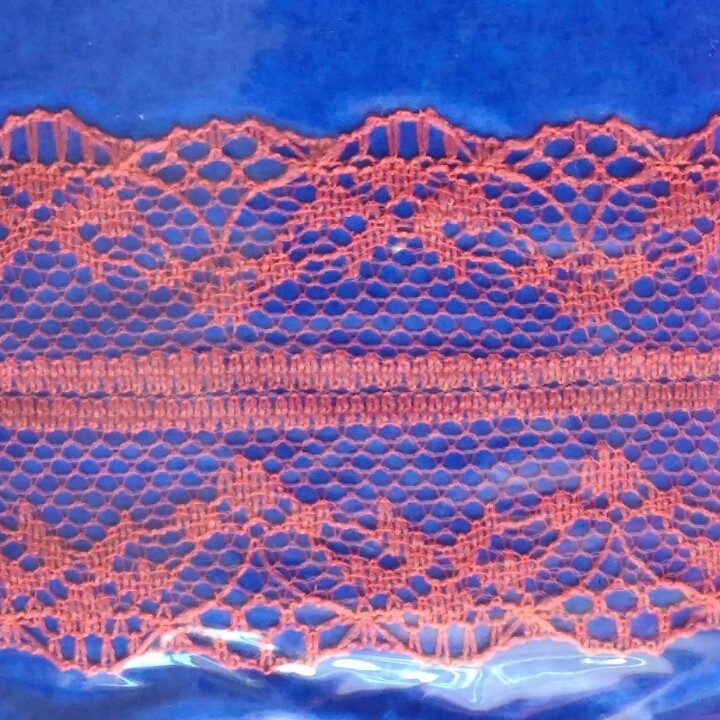 Мереживо "Павутинка" колір фуксія №130 ширина 3,5 см, фото 1