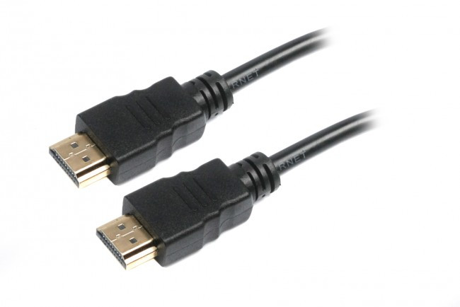 Кабель HDMI to HDMI 1.0 m Maxxter V-HDMI4-1.0 M V. 1.4 позол. коннект. 1,0 м