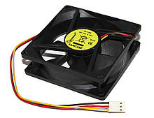 Вентилятор 80 mm Gembird FANCASE 80х80мм 3-pin роз'єм mini