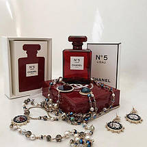 Chanel N5 L'eau Red Edition парфумована вода 100 ml. (Шанель №5 Наповнююча Єау Ред Эдишн), фото 2
