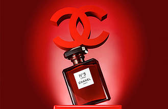 Chanel N5 L'eau Red Edition парфумована вода 100 ml. (Шанель №5 Наповнююча Єау Ред Эдишн), фото 3