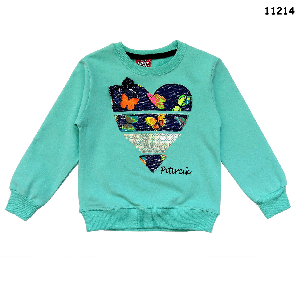 Кофта "Серце" для дівчинки. 86 см